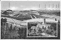 Der Adelsbergturm und Panorama, um 1937