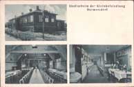 Siedlerheim der Kleinhofsiedlung Hermersdorf, ca. 1930, 