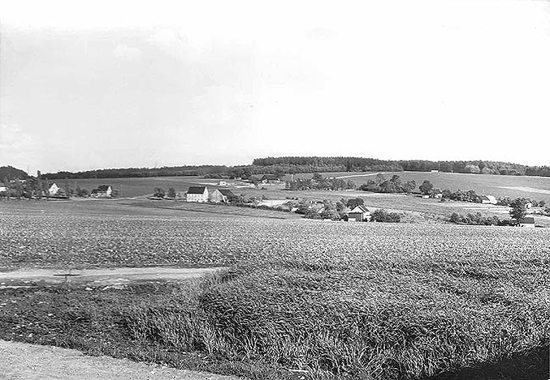 Blick zum Breitenlehn und weiter zum Spürweg gestern