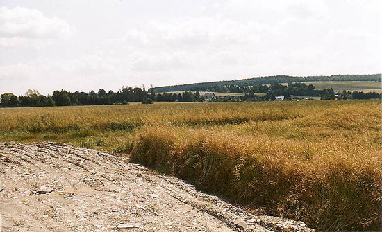 Blick zum Breitenlehn und weiter zum Spürweg heute