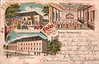 "Gasthof zur Linde", gelaufen 1899 