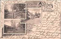 Restaurant Adelsberg, genannt Breitenlehn, um 1900 